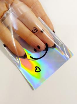 10 kleine Geschenktütchen Lächeln